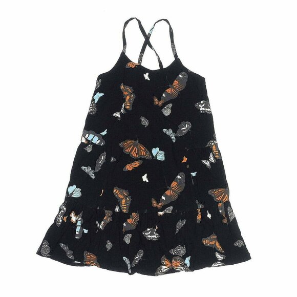 NEW Treasure & Bond T&B Butterfly Butterflies Slip Tank Top Ruffled Dress 14/16 - Picture 1 of 1
